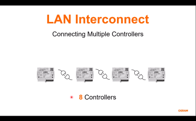 DALI PRO 2 IoT – NEW FEATURE: LAN Interconnect